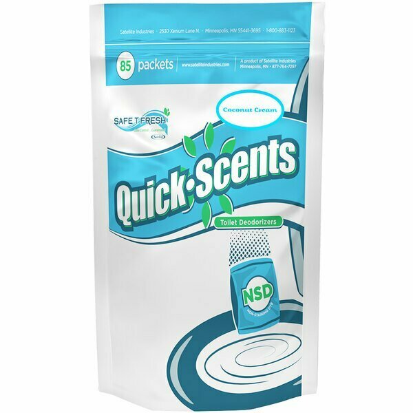 Satellite Portable Restroom Deodorizer: QuickScents Regular 34239., 255PK 62134239